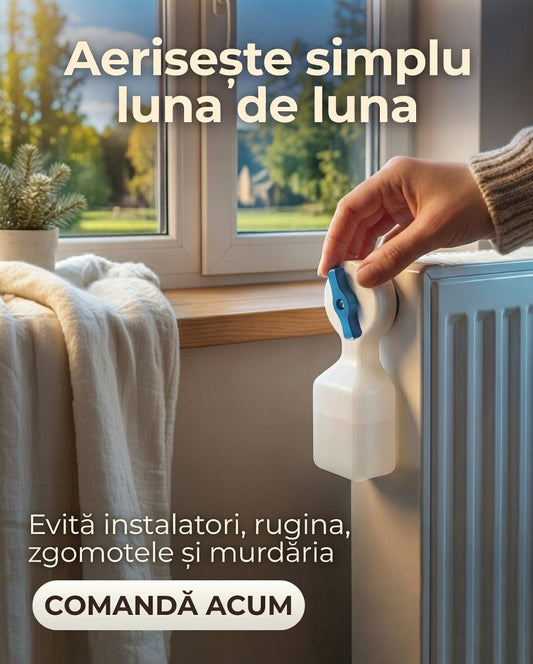 Dispozitiv Aerisire Calorifer cu Recipient 120ml