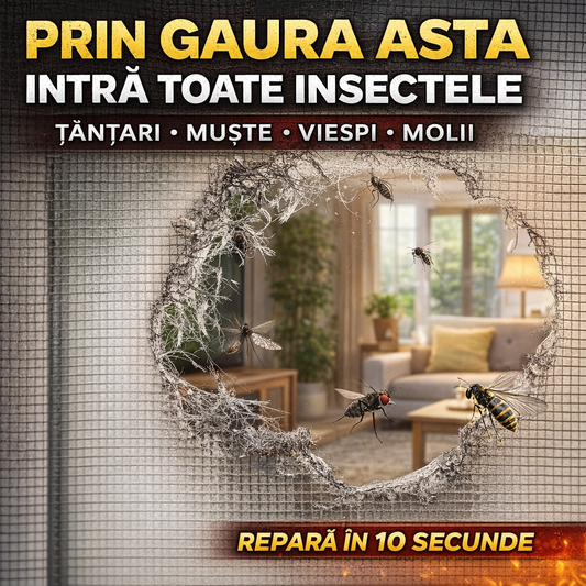 Bandă Reparare Plasă Anti-Insecte de 2 metri