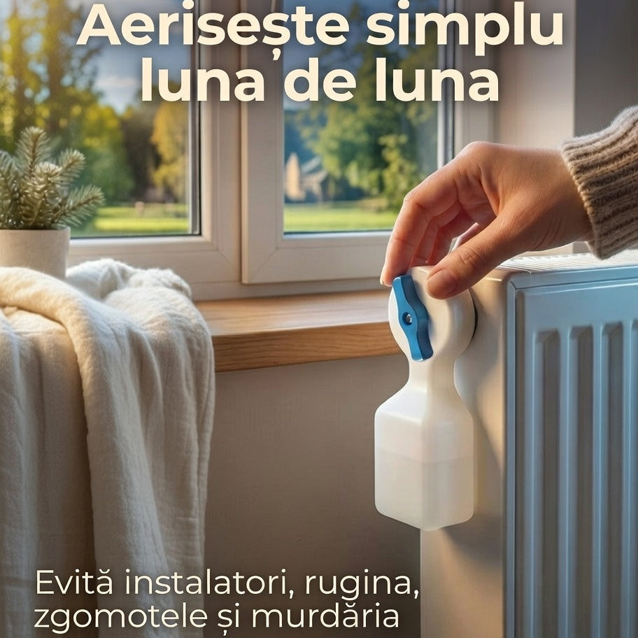 Dispozitiv Aerisire Calorifer cu Recipient 120ml