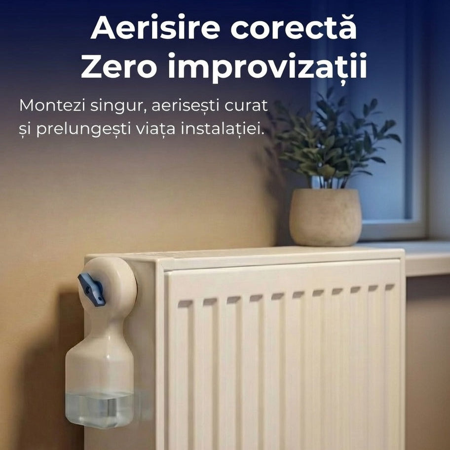 Dispozitiv Aerisire Calorifer cu Recipient 120ml