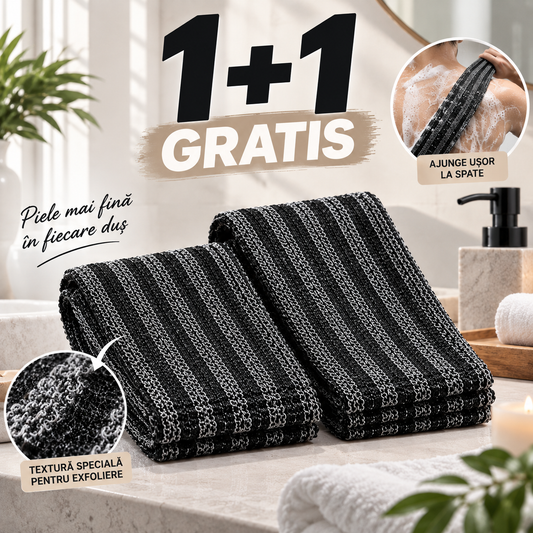 1+1 GRATIS - Derma™ prosop exfoliant antibacterian pentru duș
