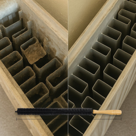 Perie Multifunctionala, negru, flexibila, 69 cm